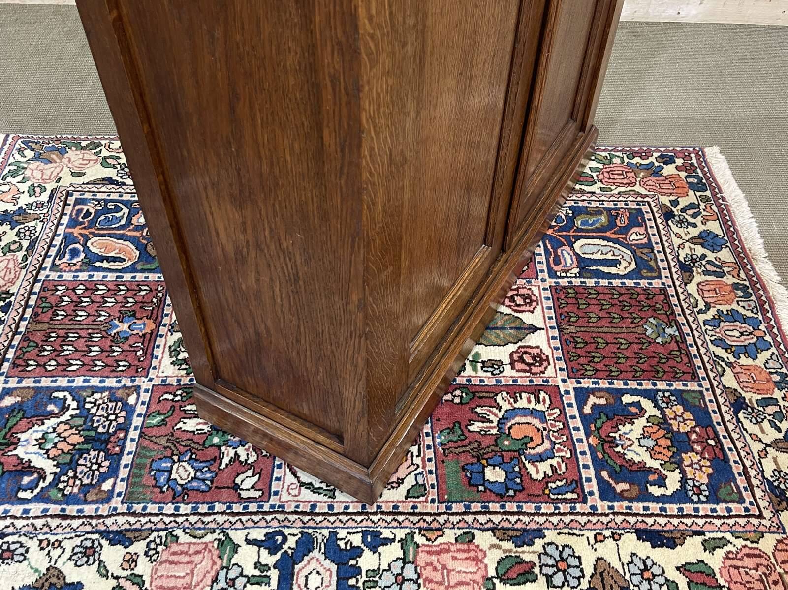 Late 19th century oak bookcase