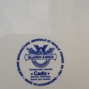 5 plates Villeroy and Boch model Cadiz Clacquesin diam 24 cm