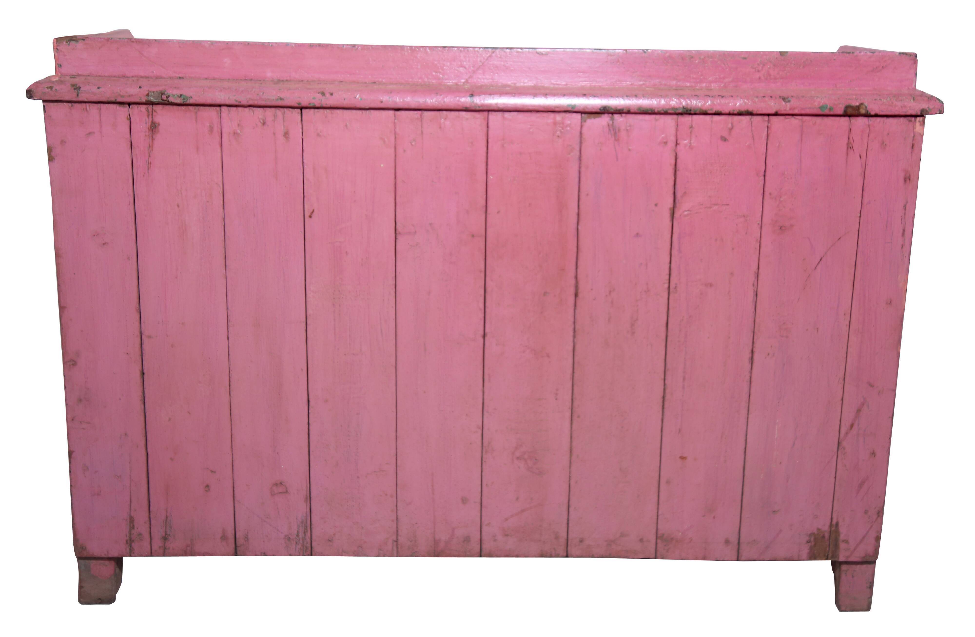 Buffet - old Burmese teak croass