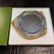 Silver-plated metal coaster by Christofle, Villars model.