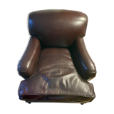 Fauteuil en cuir George Smith
