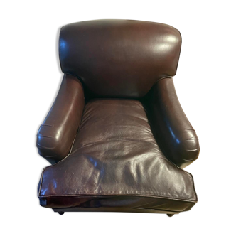 George Smith leather armchair