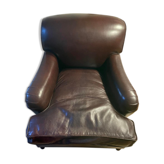 Fauteuil en cuir George Smith