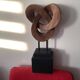 Sculpture moderne en bois