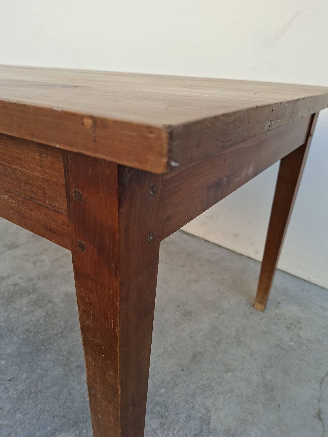 Table de Ferme rustique ancienne fabrication 1900s en Fruitier