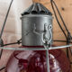 Red houseboat lamp
