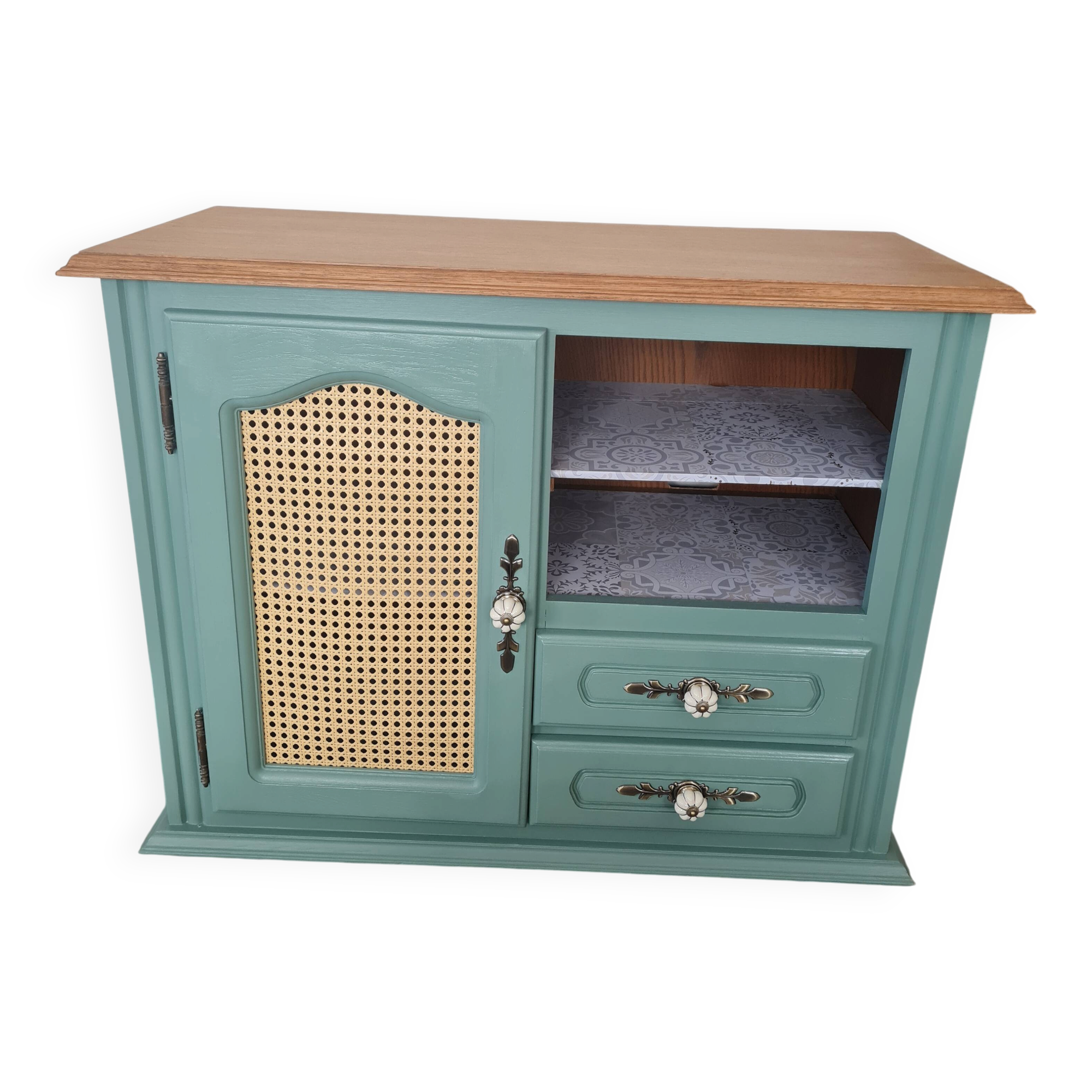 Reworked oak furniture