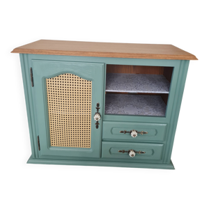 Meuble en chêne relooké