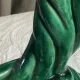 Glazed ceramic chandelier