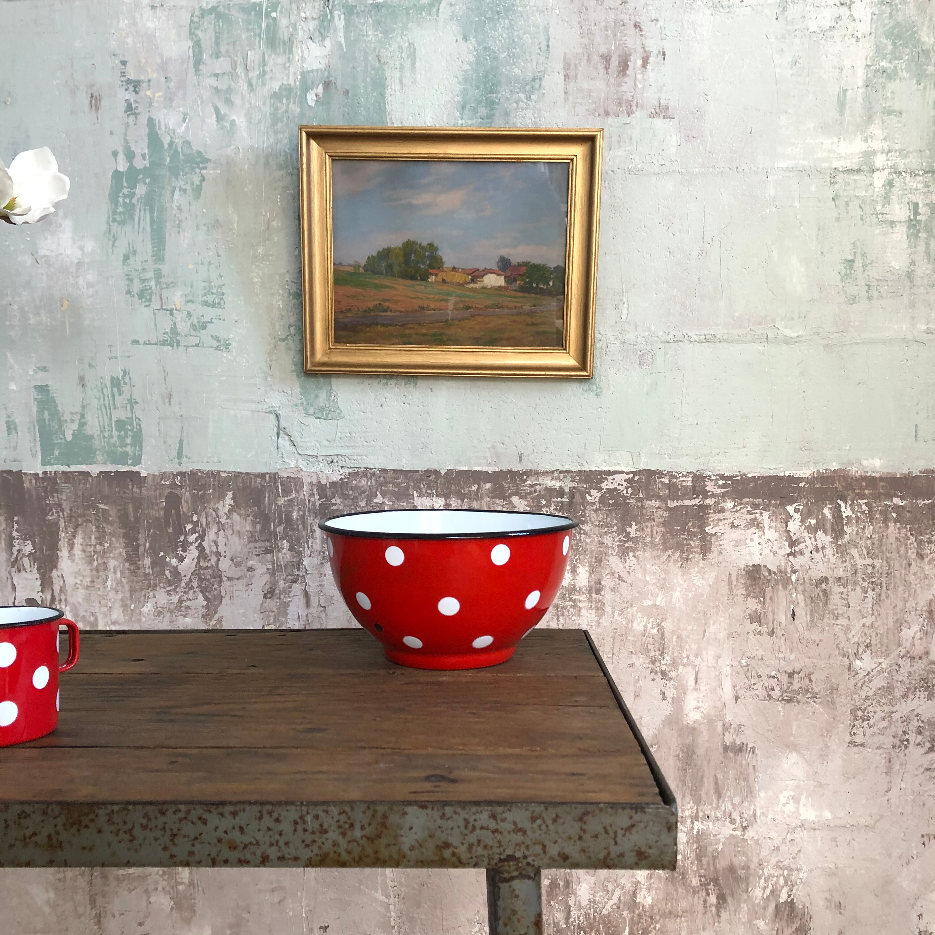 Table haute industrielle métal et bois