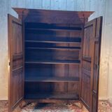 Armoire en noyer et chêne Louis XVI - Directoire