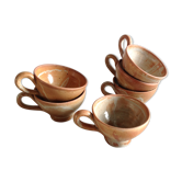 Lot de 6 tasses en grés