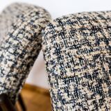 Customizable Blue Armchairs By Edmund Homa, 1960s