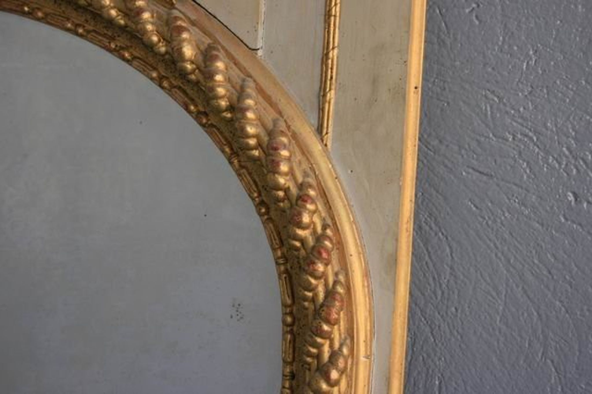 Style Louis XVI lacquer and gold XIX 86x168cm Pier