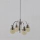 1930s Art Deco Chandelier, Czechoslovakia