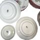 42-piece Lunéville KG tableware set with floral decoration, 20th century