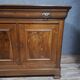 Louis-Philippe period buffet in solid walnut, 19th century.