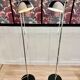 .PAIRE DE LAMPADAIRES MODULABLES DESIGN 1960.