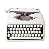 Hermes Baby Rocket green lime typewriter revised new ribbon