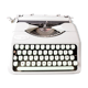 Hermes Baby Rocket green lime typewriter revised new ribbon