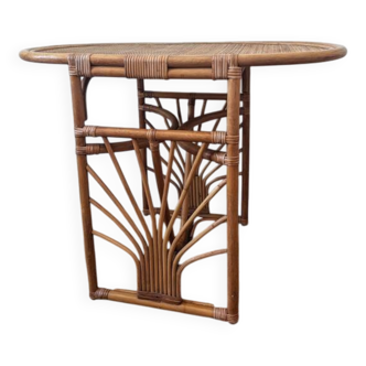 Table à manger en rotin