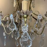 Louis XV style chandelier with pendants