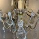 Louis XV style chandelier with pendants