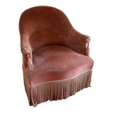 Vintage toad armchair Henriette