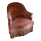 Vintage toad armchair Henriette