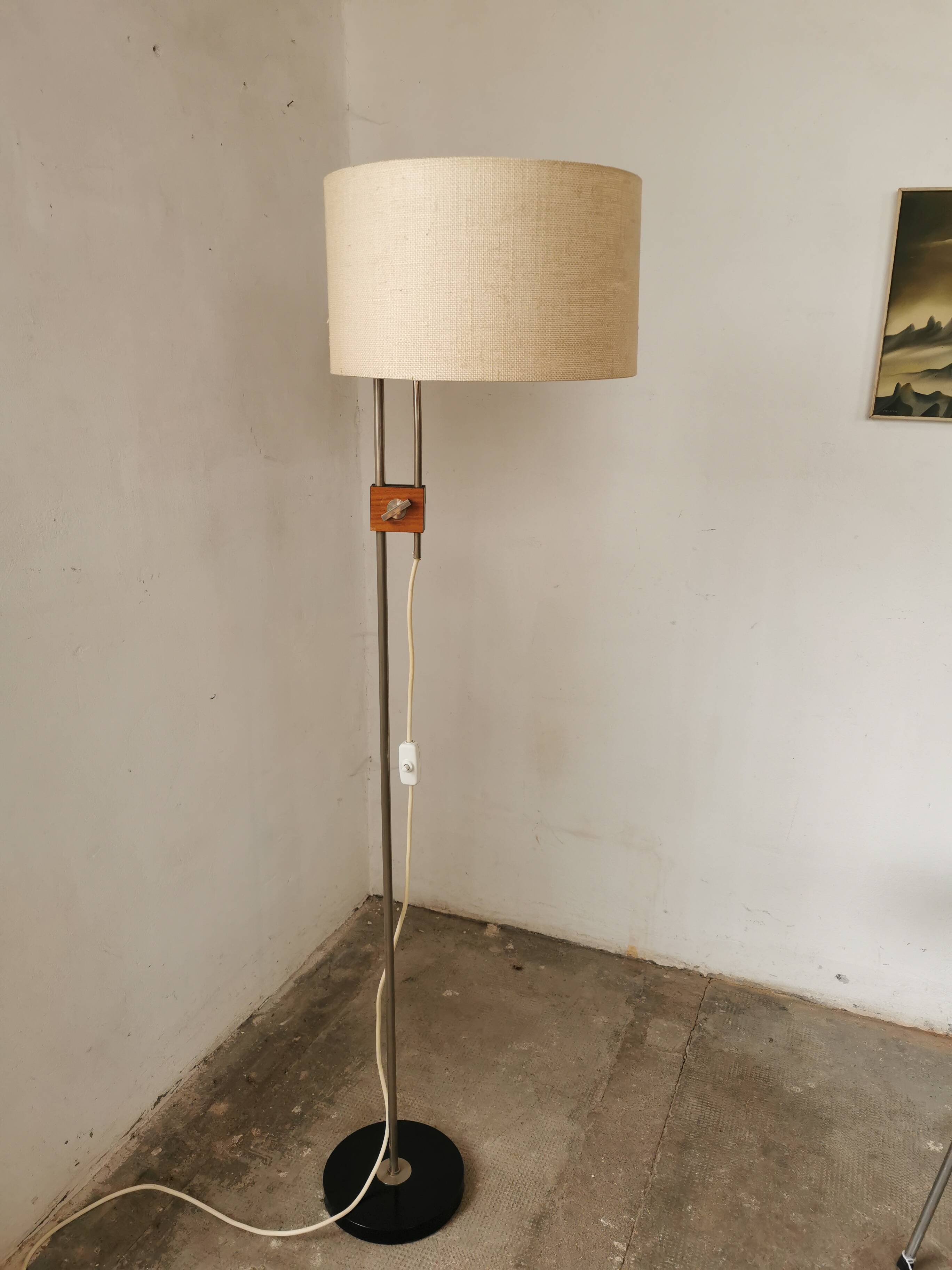 Kaiser Leuchten floor lamp from the 70s