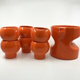 Ceramic bowl/pitcher set • Georges Lanteri for ARP • Circa 70