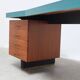 'Boomerang' ultra-rare desk by Jos De Mey for Van Den Berghe-Pauvers, 1960s.