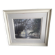 Tableau ancien à l'huile représentant un paysage