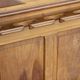 Very beautiful entrance wardrobe in solid walnut (circa 1900).