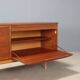 Vintage enfilade in teak veneer, Northern European design, 1960s.