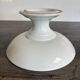 Antique compote dish in porcelain from Fuisseaux Baudour