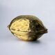 Walnut shaped nutcracker in brass, Italy 1970s