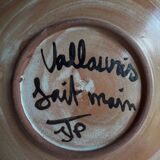 Dish vallauris floral decoration jtp