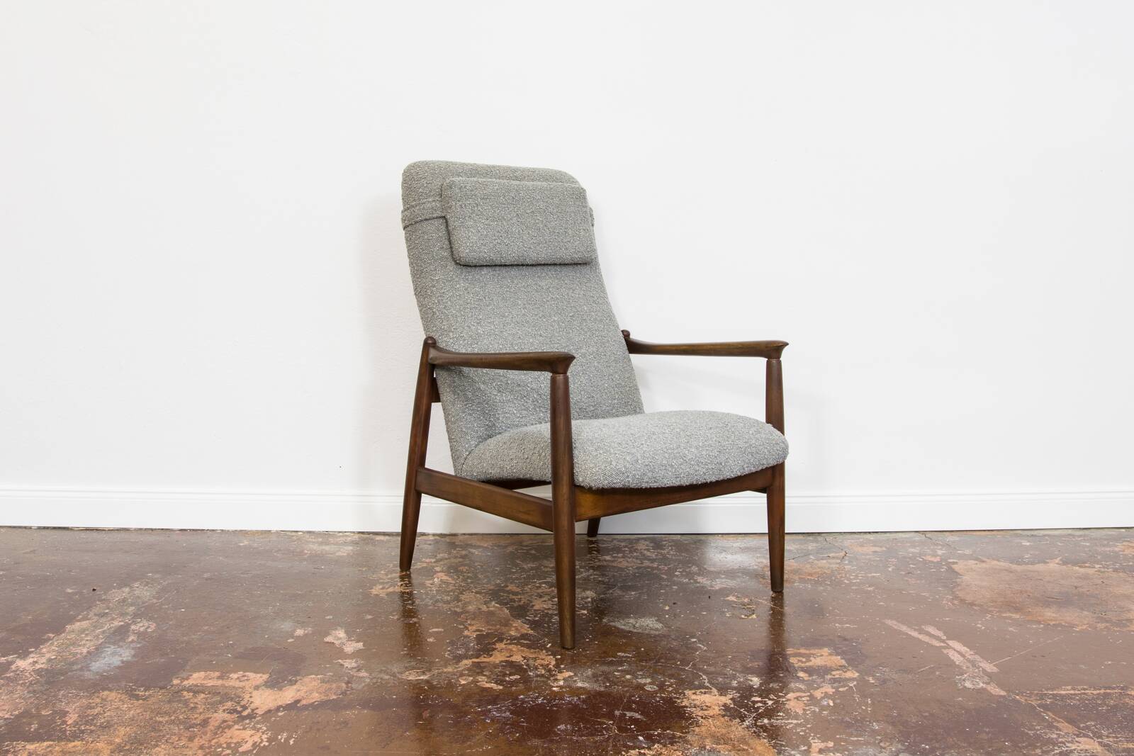 Pair Of Mid Century Restored Armchairs Gfm 64 by Edmun Homa, 1960s