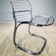 Chair Sabrina Chrome Curie Italy Vintage 1970'