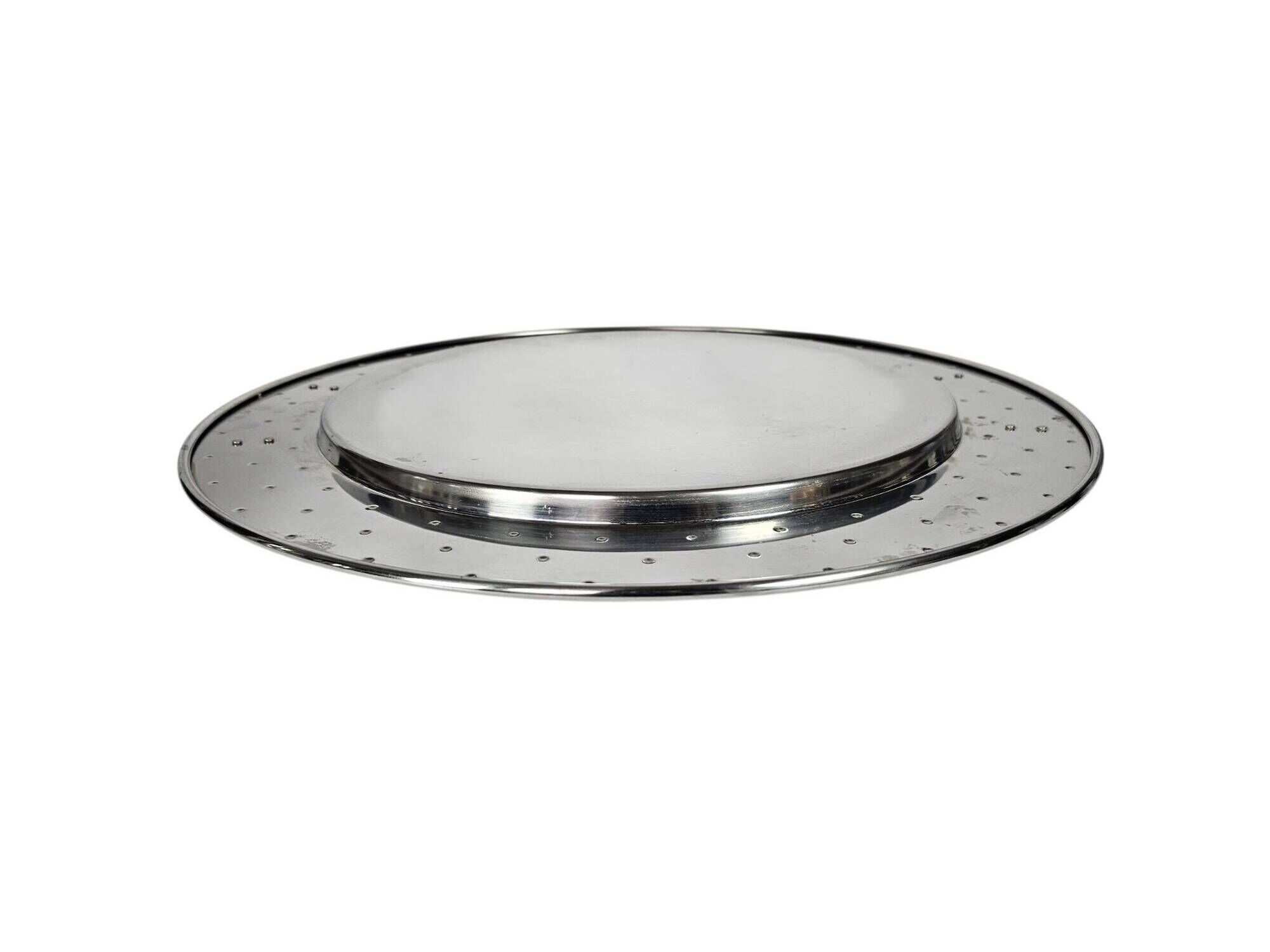 Alessi - design Michael Graves - tray - stainless steel - Memphis Milano