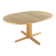 Juul Kristensen for JK Møbler oval oak extendable dining table 'Nakskov'