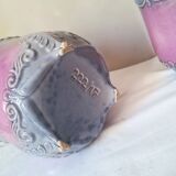 Duo of cache pots art nouveau in dabbling