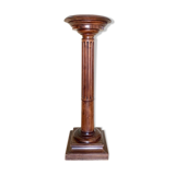 Walnut baluster column