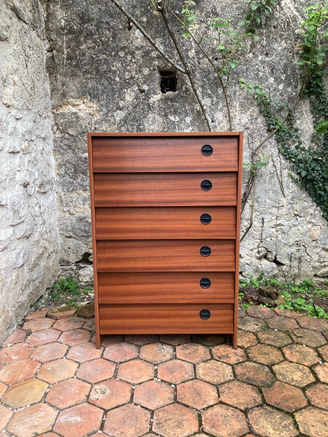 Vintage shoe cabinet