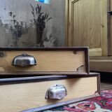 Buffet two bodies in raw pine