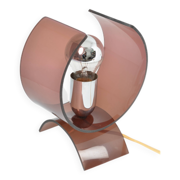 Space Age Plexiglass Lamp