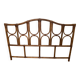 Rattan headboard, vintage 70s.