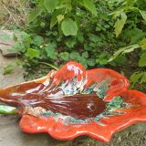 Large ceramic dish vallauris