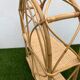 Pair of rattan and bamboo shelves or wall-bookcases, 1970